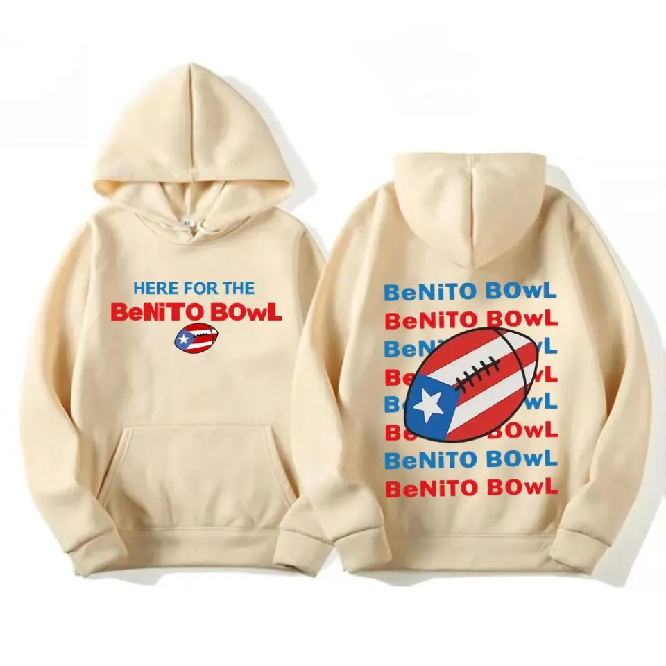 Benito Bowl T Shirt Bad Bunny Super Bowl 2026 Tour Hooded
