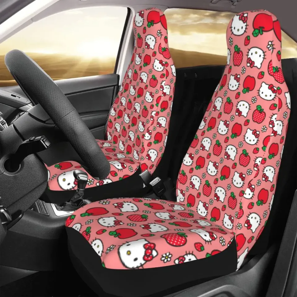 Sanrio Cute Hello Kitty Car Seat Covers