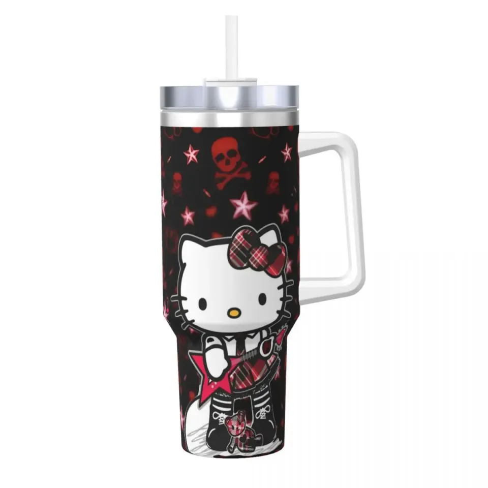Hello Kitty  Tumblers 40 oz With Handle | Christmas Gift