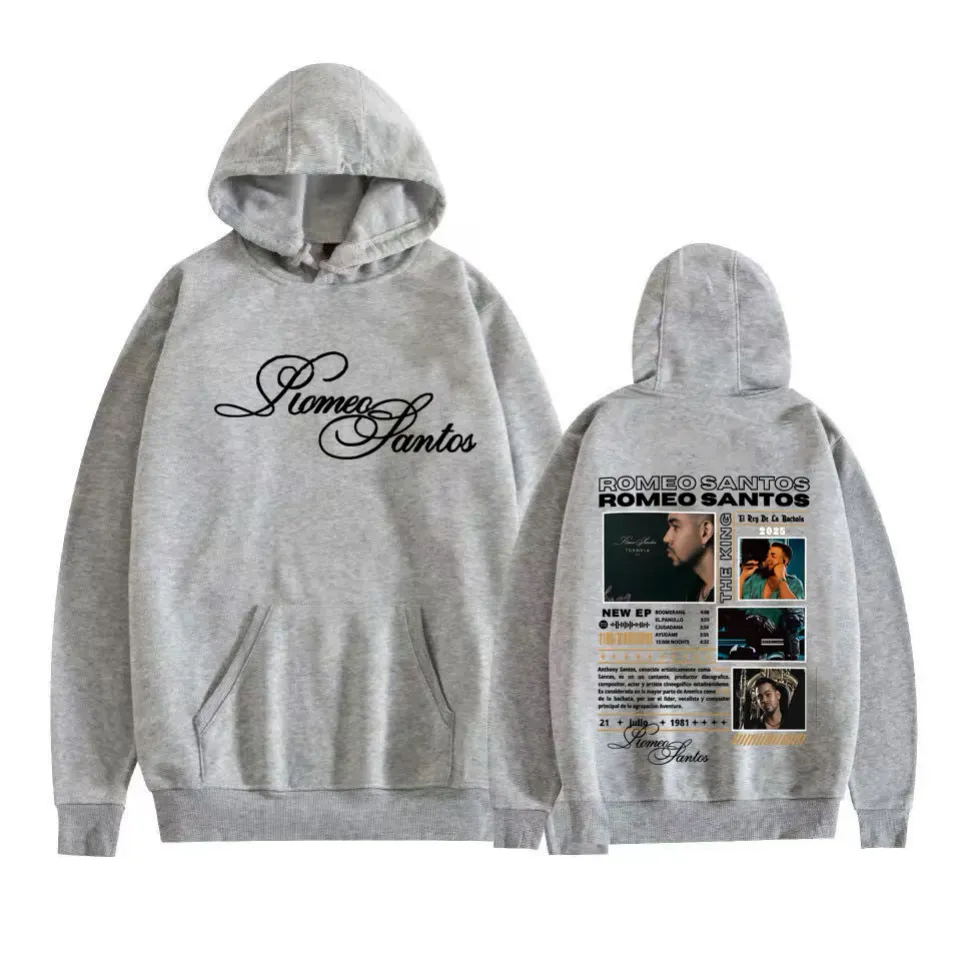 Rapper Romeo Santos The King Tormula Tour 2025 Hoodie