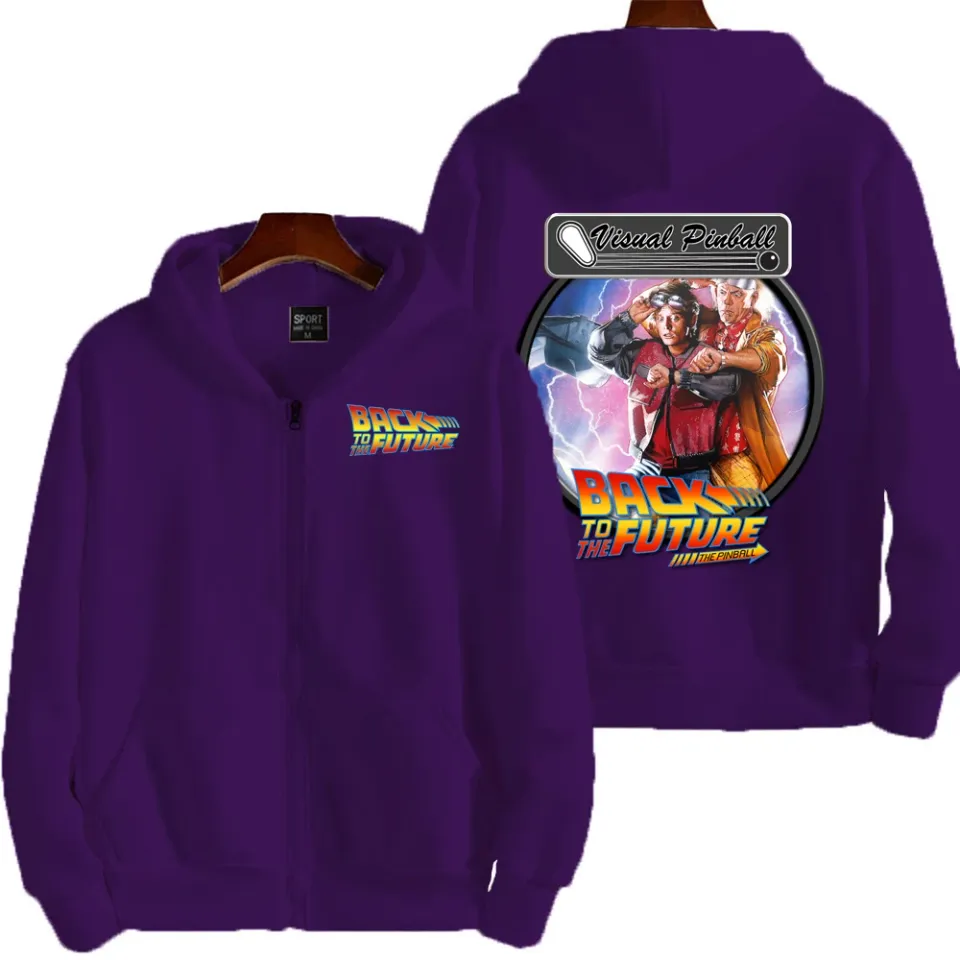 Men Back to the Future movie Hoodie