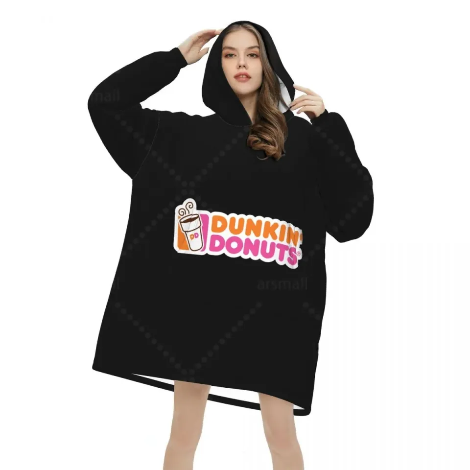 Dunkin Donuts Logo Blanket Hoodie