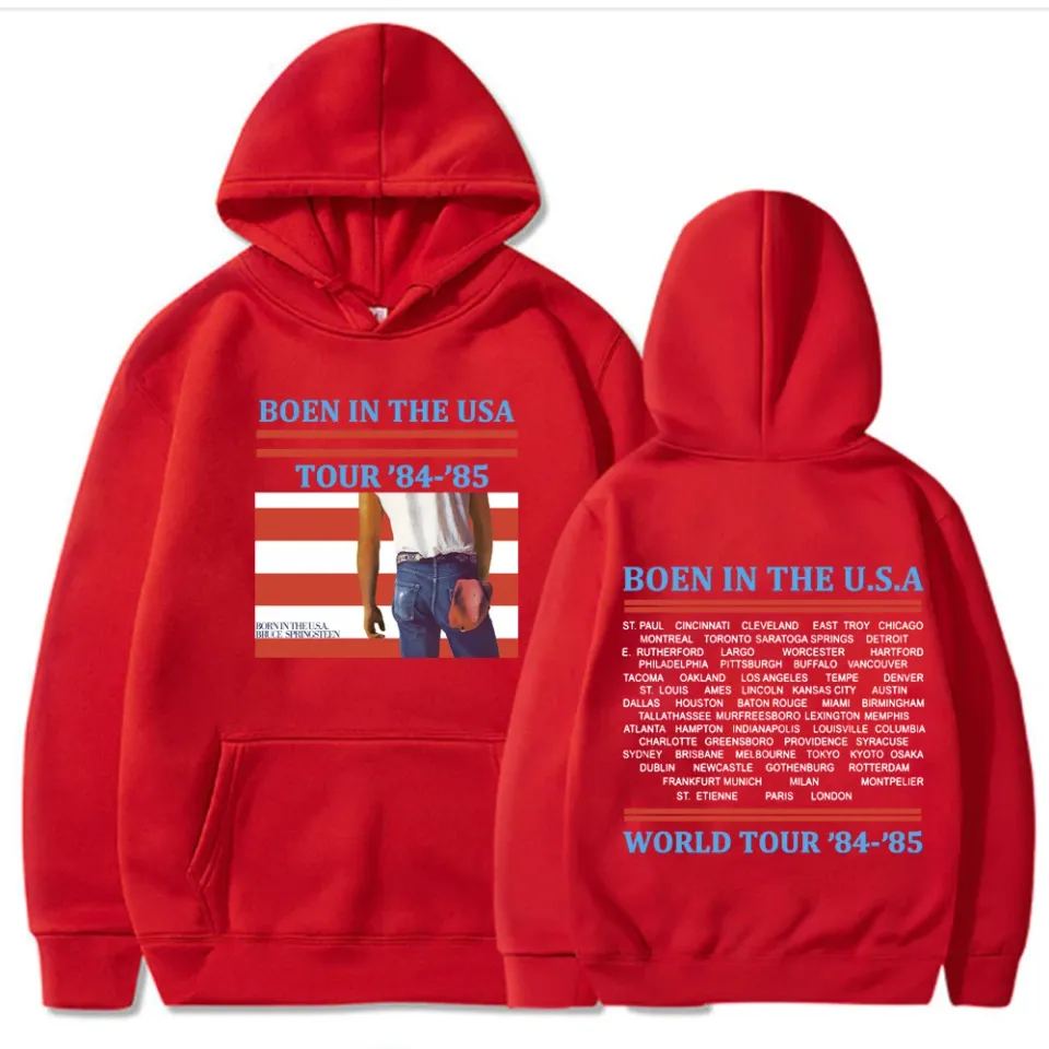 Born in The Usa Bruce Springsteen E Street Band Merch Hoodies