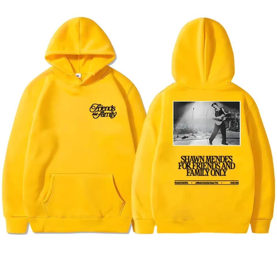 Shawn Mendes Tour 2025 Merch Double Sided Graphics Hoodies