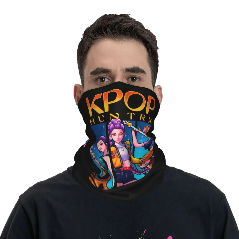Kpop Demon Hunters Face Mask Scarf