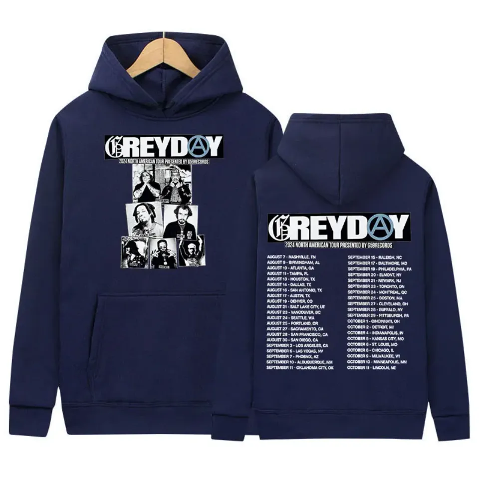 Suicideboys Grey Day 2024 Tour Print Hoodie