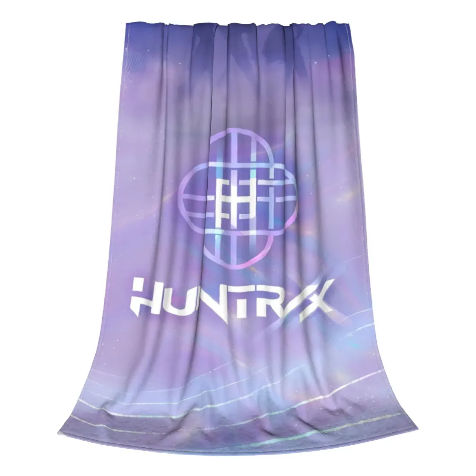 Kpop Demon Hunters Huntrix Fleece Blanket