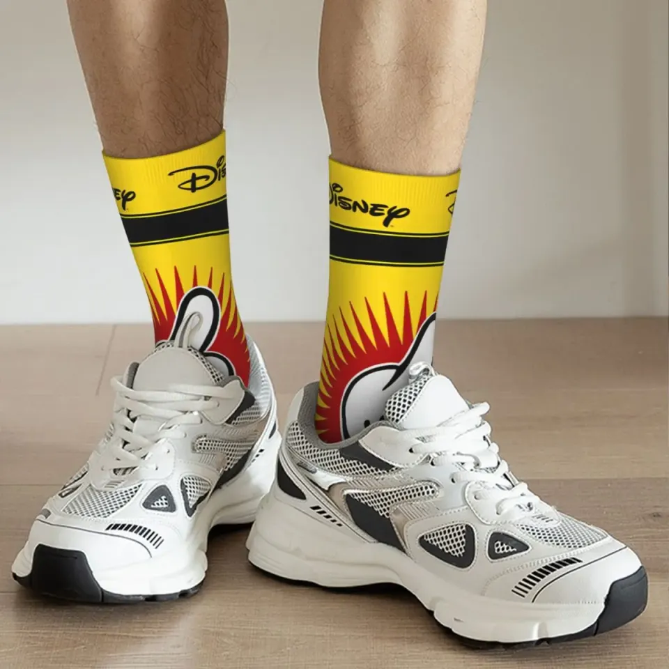 Middle Finger Crazy Men's compression Socks
