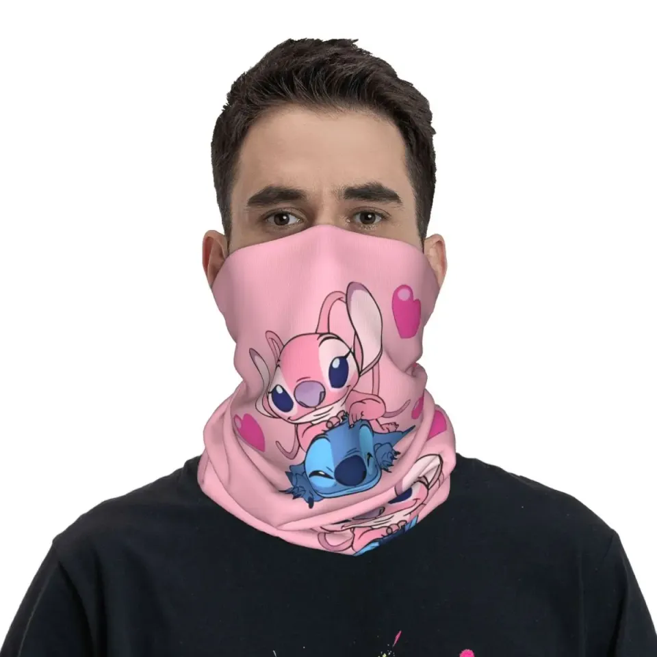 Lilo And Stitch Face Mask Scarf