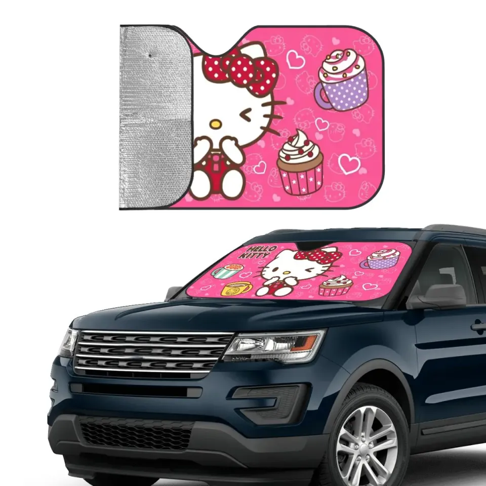 Sanrio Hello Kitty Kuromi Car Sun Shades