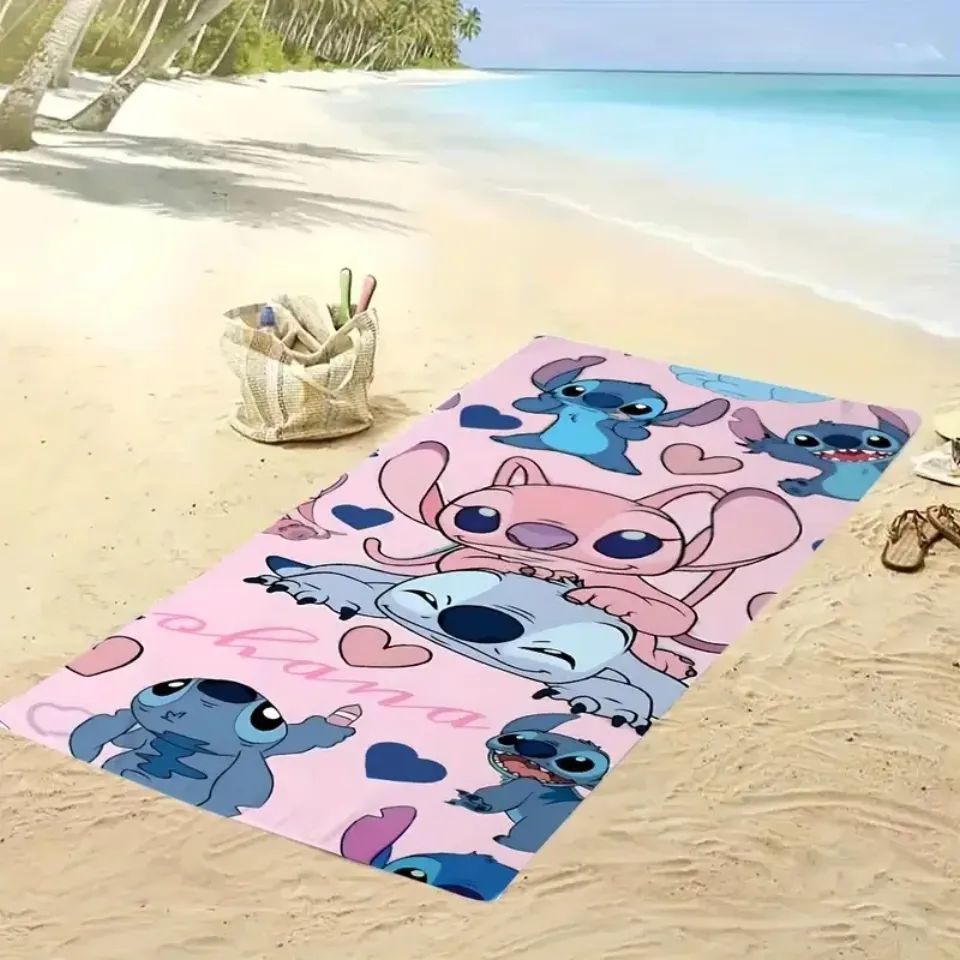 Disney Stitch Beach Towel