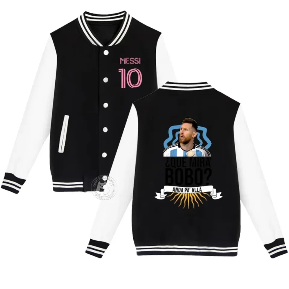 Children's brand Fall/Winter baseball uniform MESSI Baseball Jacket