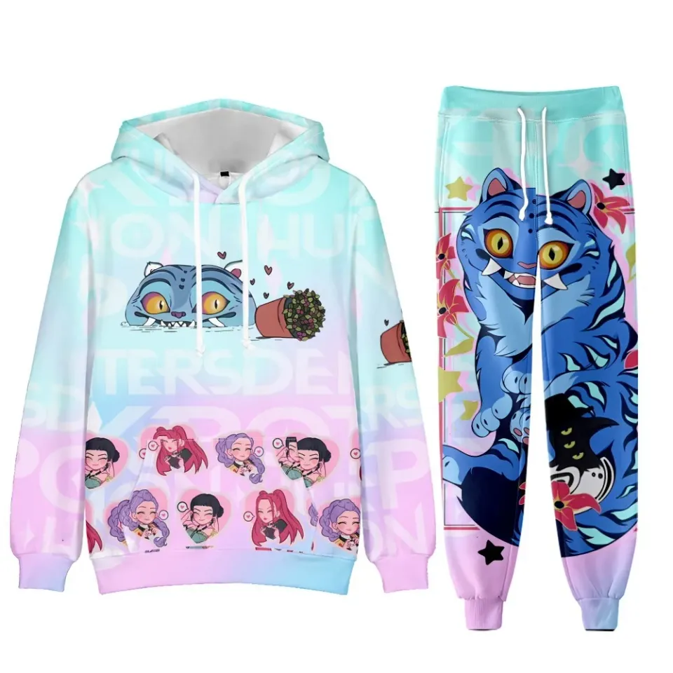 Cosplay Demon Hunters Hoodie Jogger