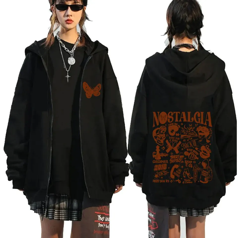 Rod Wave Nostalgia Album Zipper Hoodies