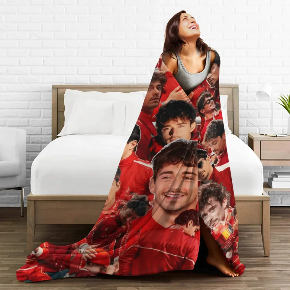 Charles Leclerc BFleece Blanket