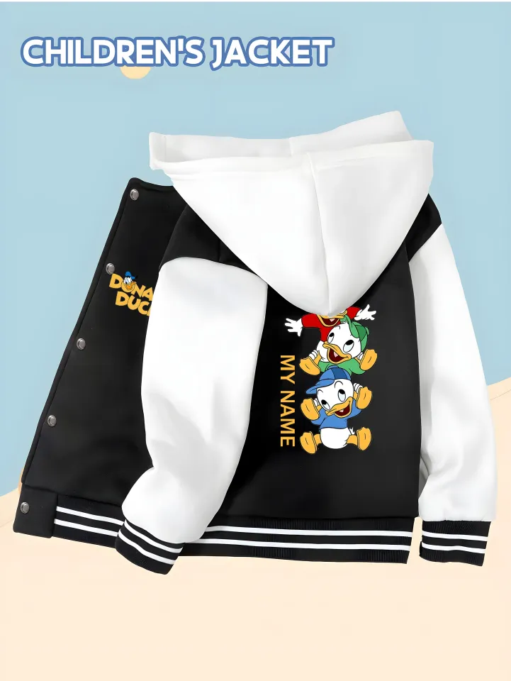 Disney Donald Duck Trio Baseball Jacket