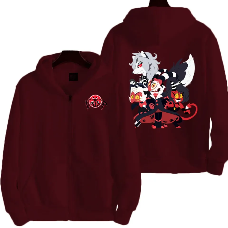 Helluva boss Cartoon Men Hoodie