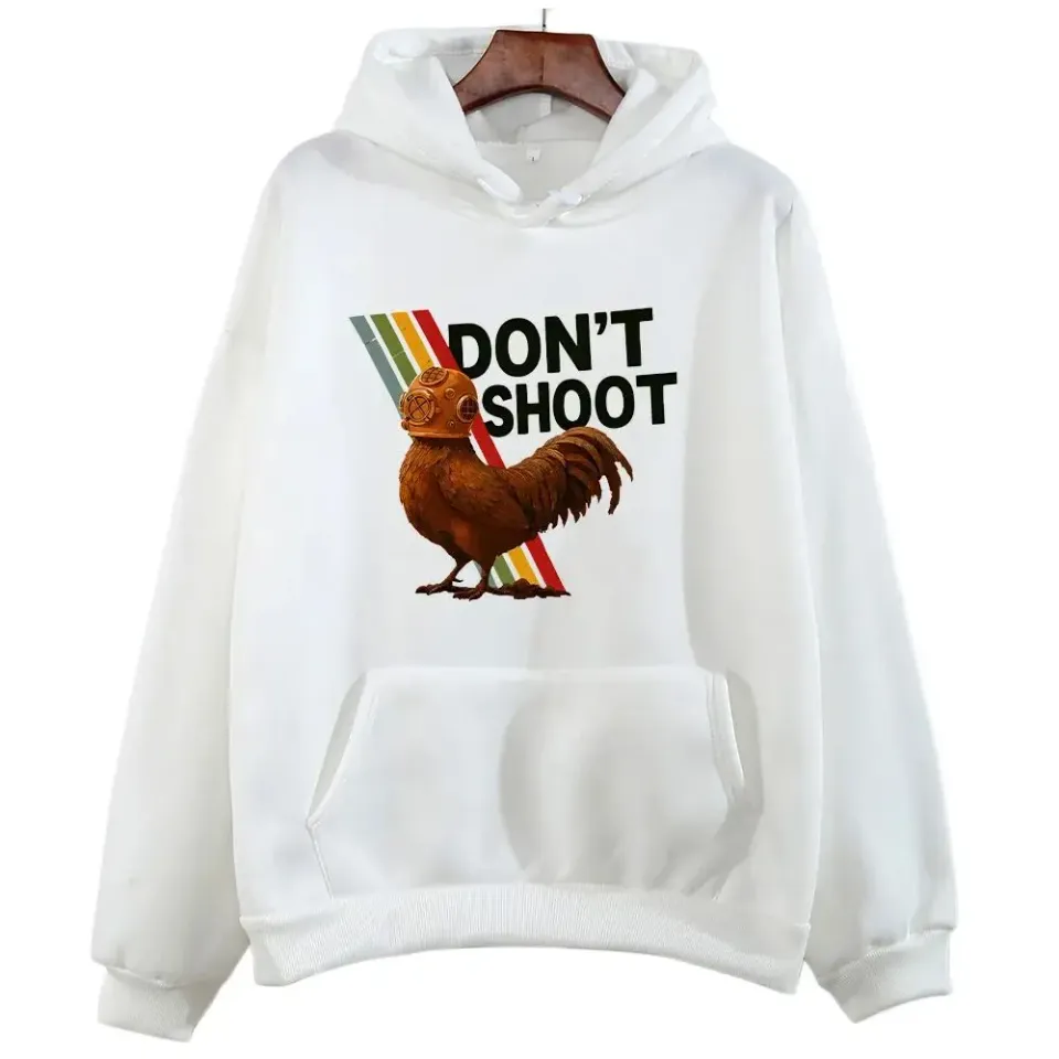 Hip Hop Harajuku Hoodies Don't Shoot Arc Raiders Hoodies Game Players Gift Sweaters Arc Raiders Inspiring Sweatshirts