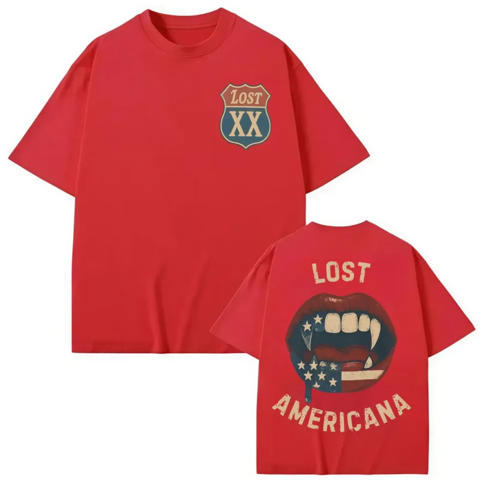 Rapper MGK Lost Americana Tour 2026 T-shirt