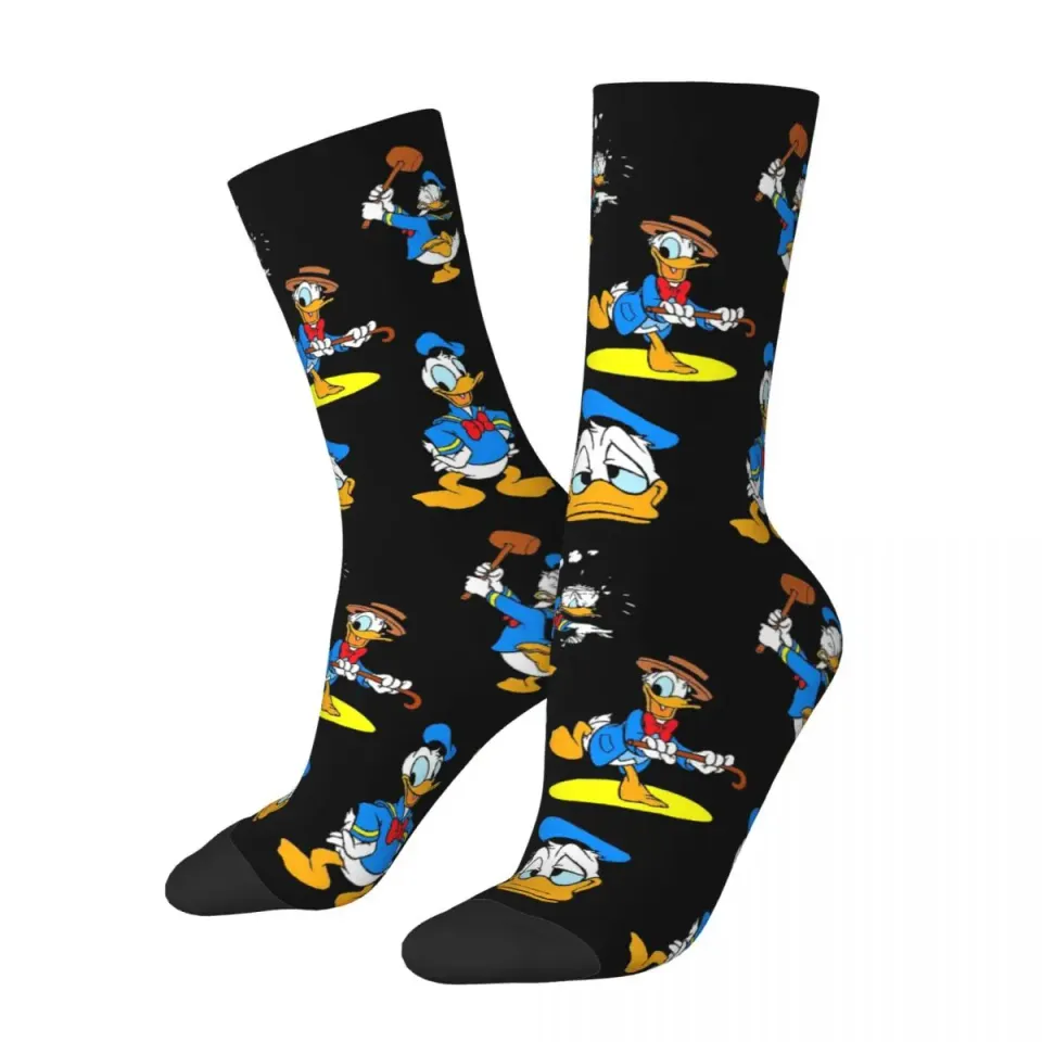 Donald Duck Collage Socks