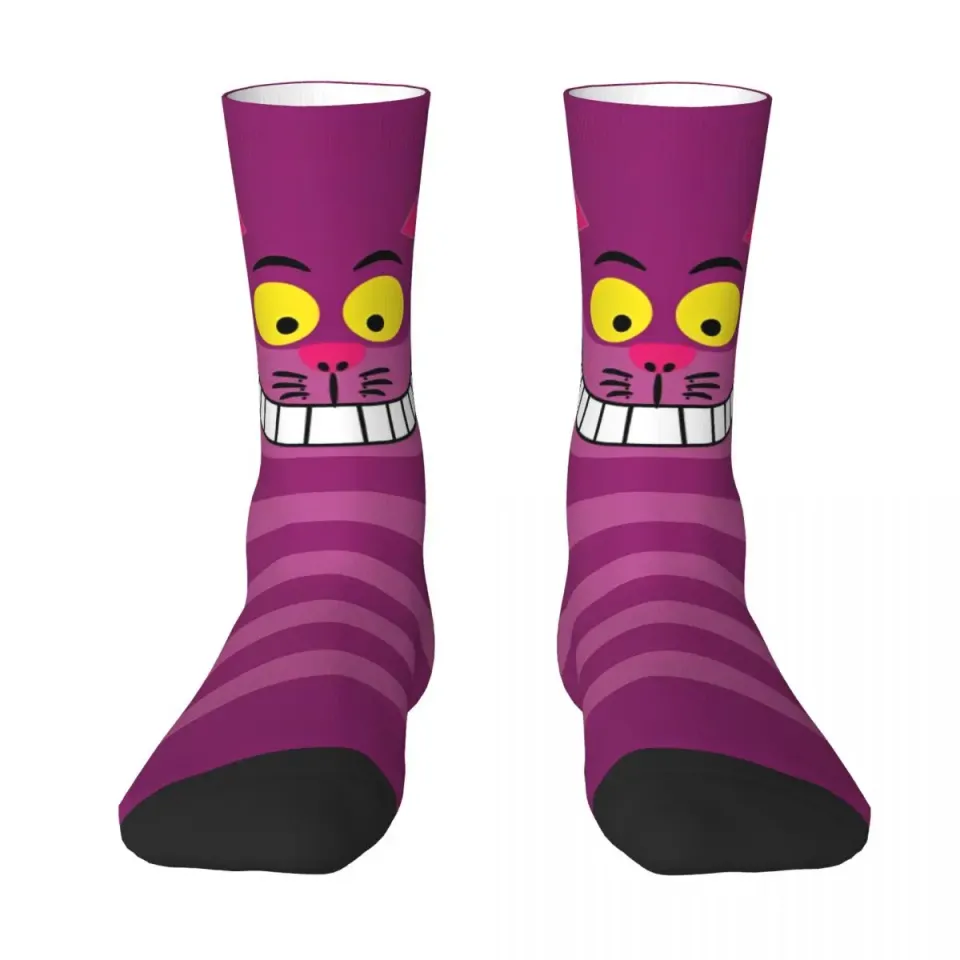 Alice In Wonderland Cheshire Cat Socks