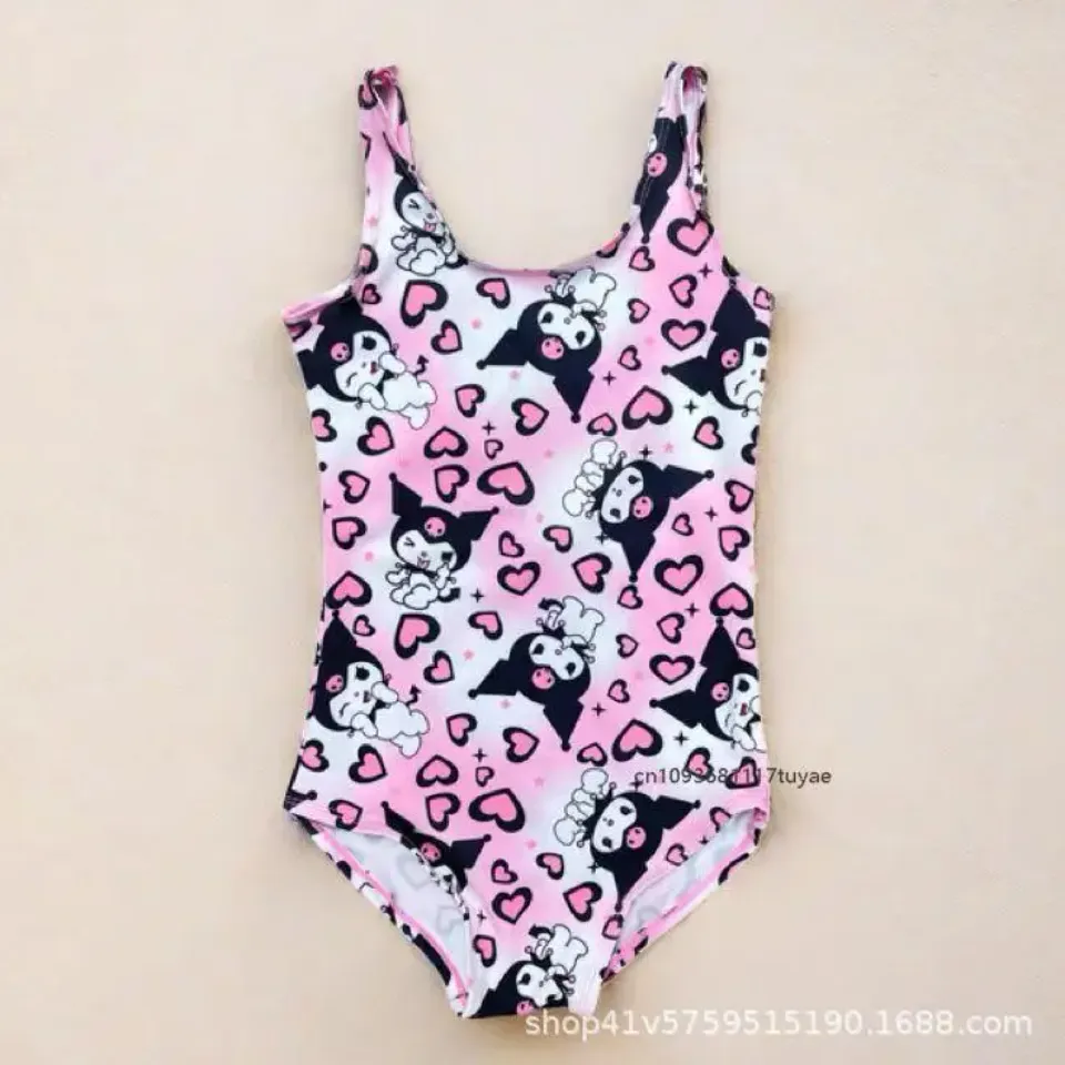 Hello Kitty Cartoon One-piece Swimsuits
