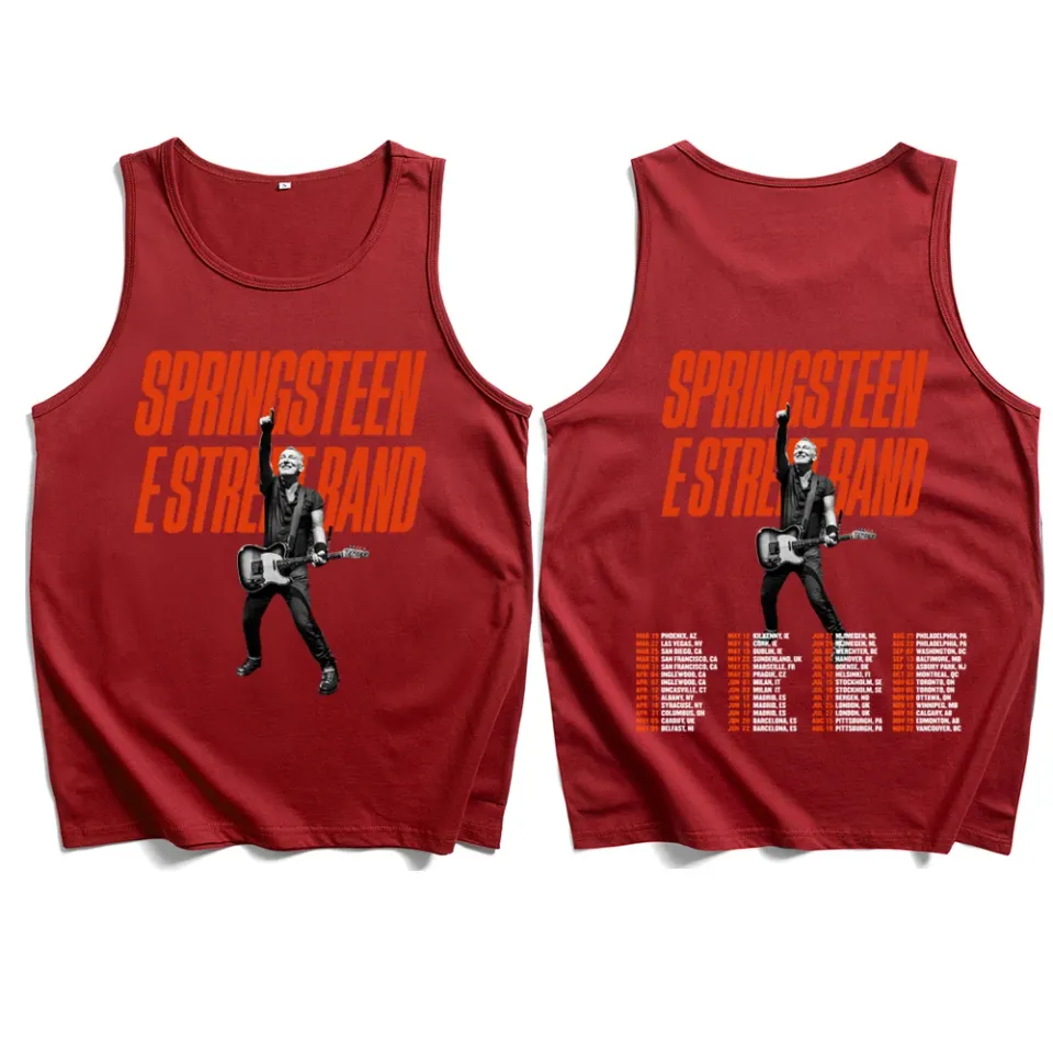 Bruce Springsteen and E Street 2024 Tour Tank Tops