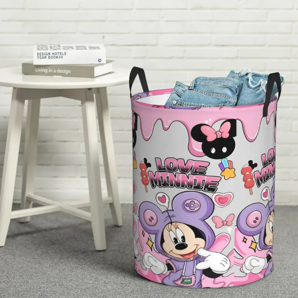 Minnie Mouse Toys Storage Laundry Baskets