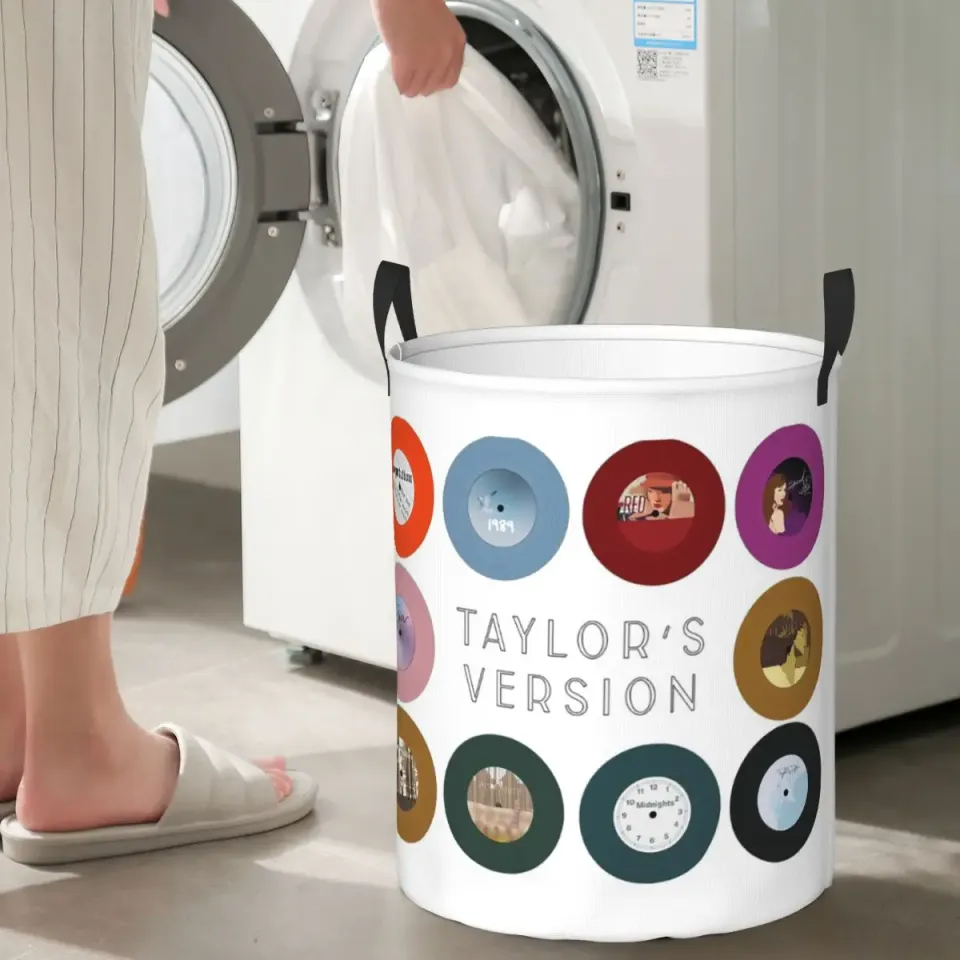 Taylors Version Eras Tour Albums Folding Laundry Baskets