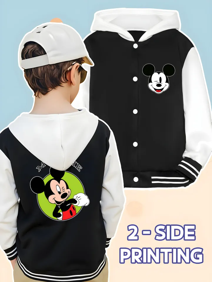 Disney Classic Mickey Mouse Baseball Jacket