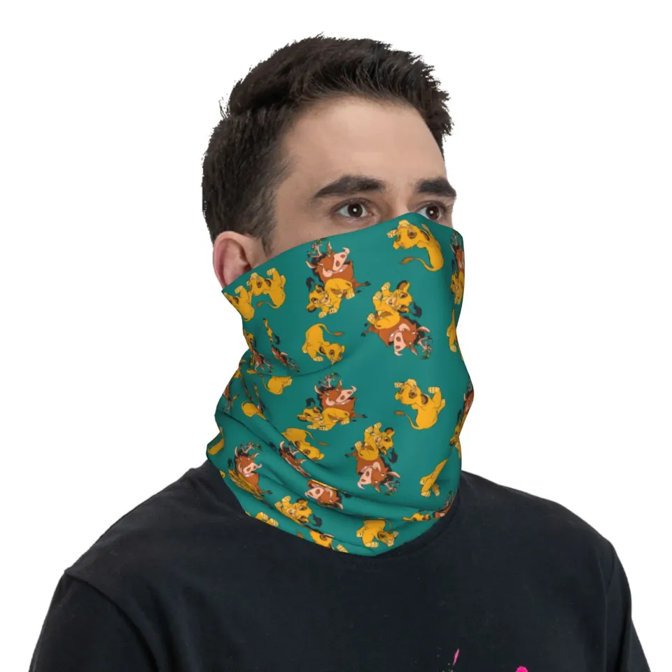 The Lion King Movie Face Mask Scarf
