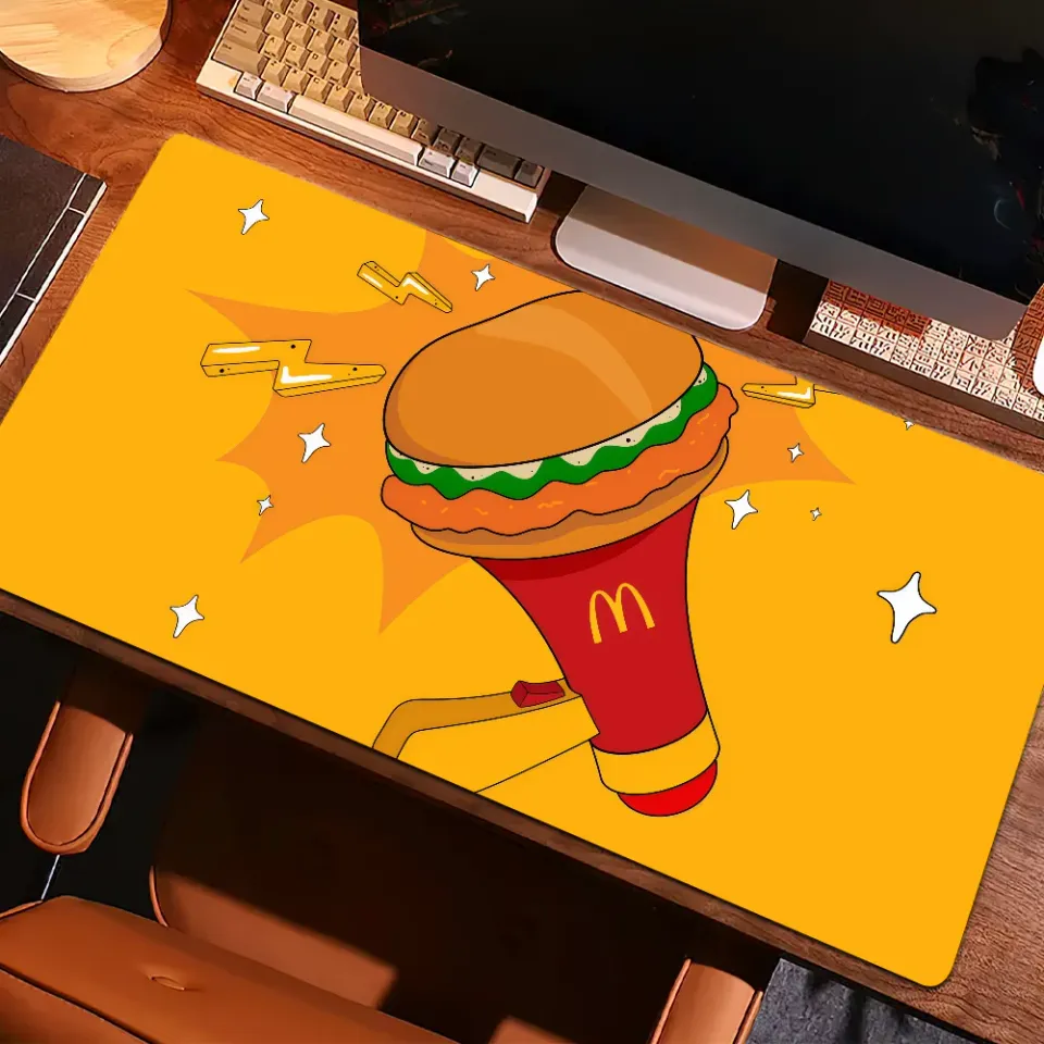 M-McDonalds Large Desk Mat Keyboard Corporation PC Non-slip