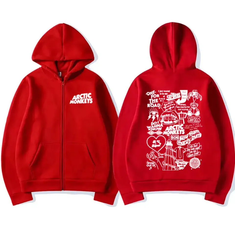 Arctic Monkeys Band Zipper Hoodie