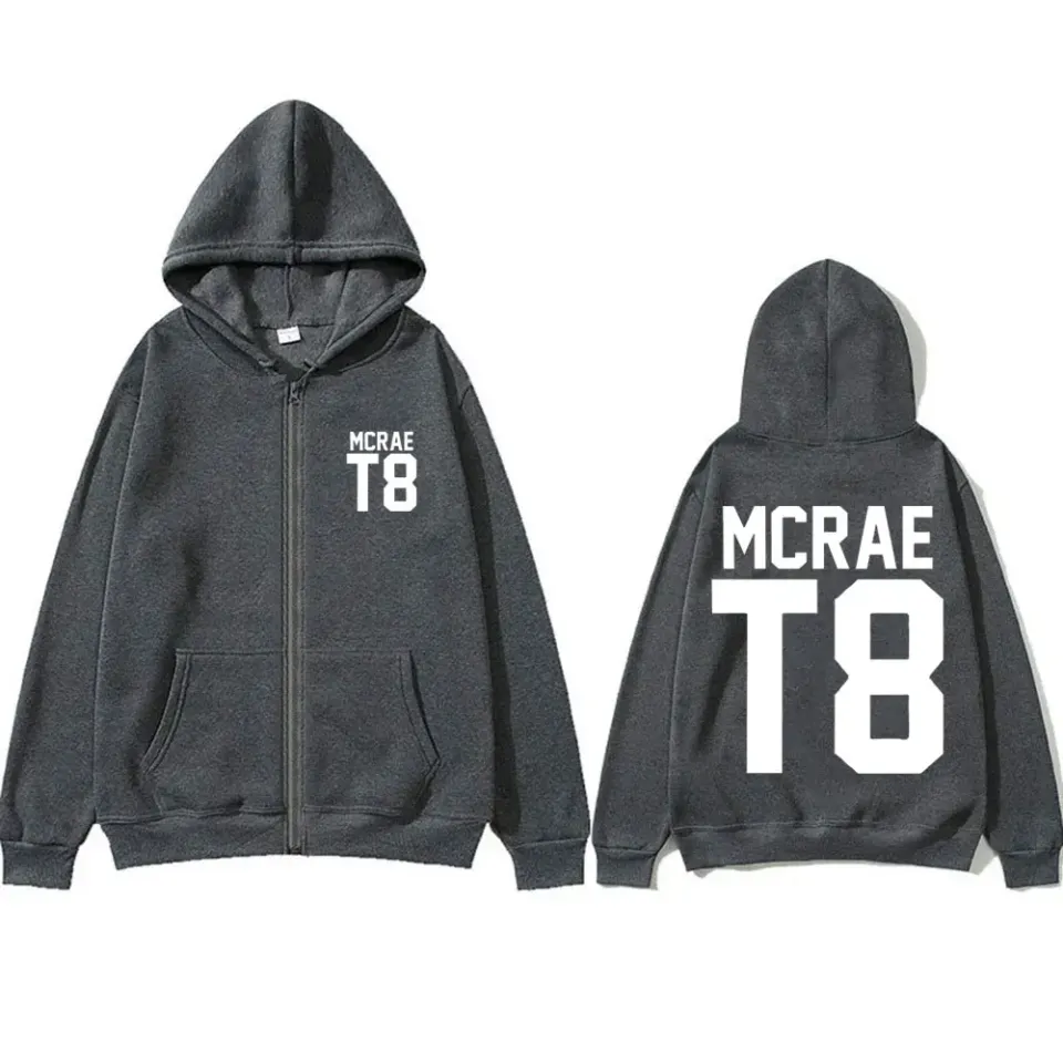 Singer Tate Mcrae T8 Graphic Zipper Hoodie