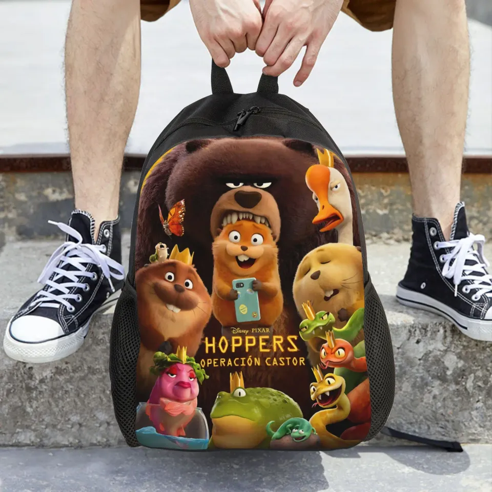 Disney Hoppers Movie Backpack, Cute Backpack For Kids, Back To School Gift
