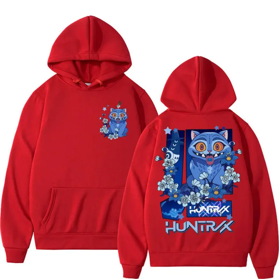 2025 Anime K-Pop Demon Hunters Derpy Tiger Hoodies