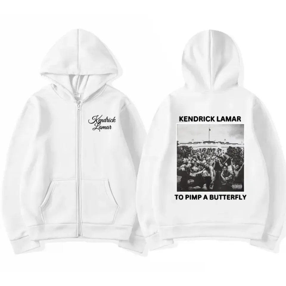 Kendrick Lamar Double Sided Zip Hoodie