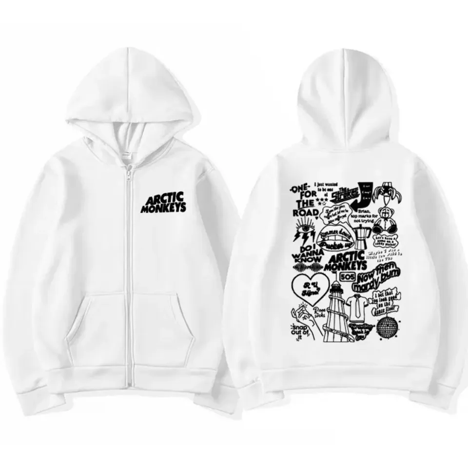 Arctic Monkeys Band Zipper Hoodie