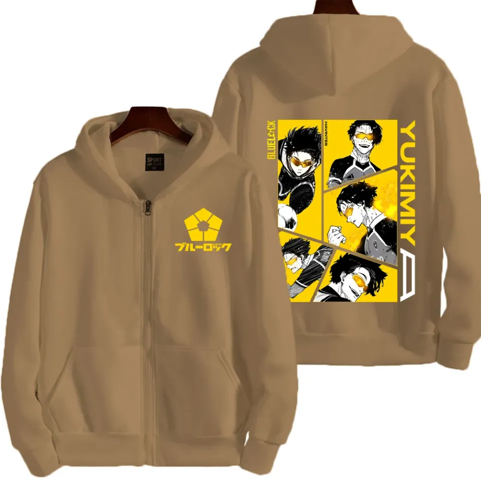 Blue Lock Yukimiya Kenyu Men Zipper Hoodie