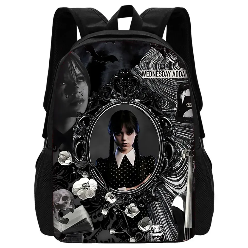 Child School Wednesday Addams Backpack