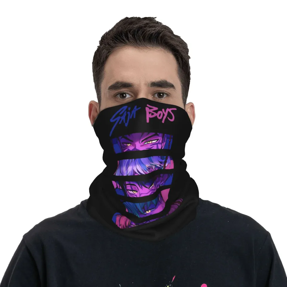 Saja Boys Eyes Face Mask Scarf