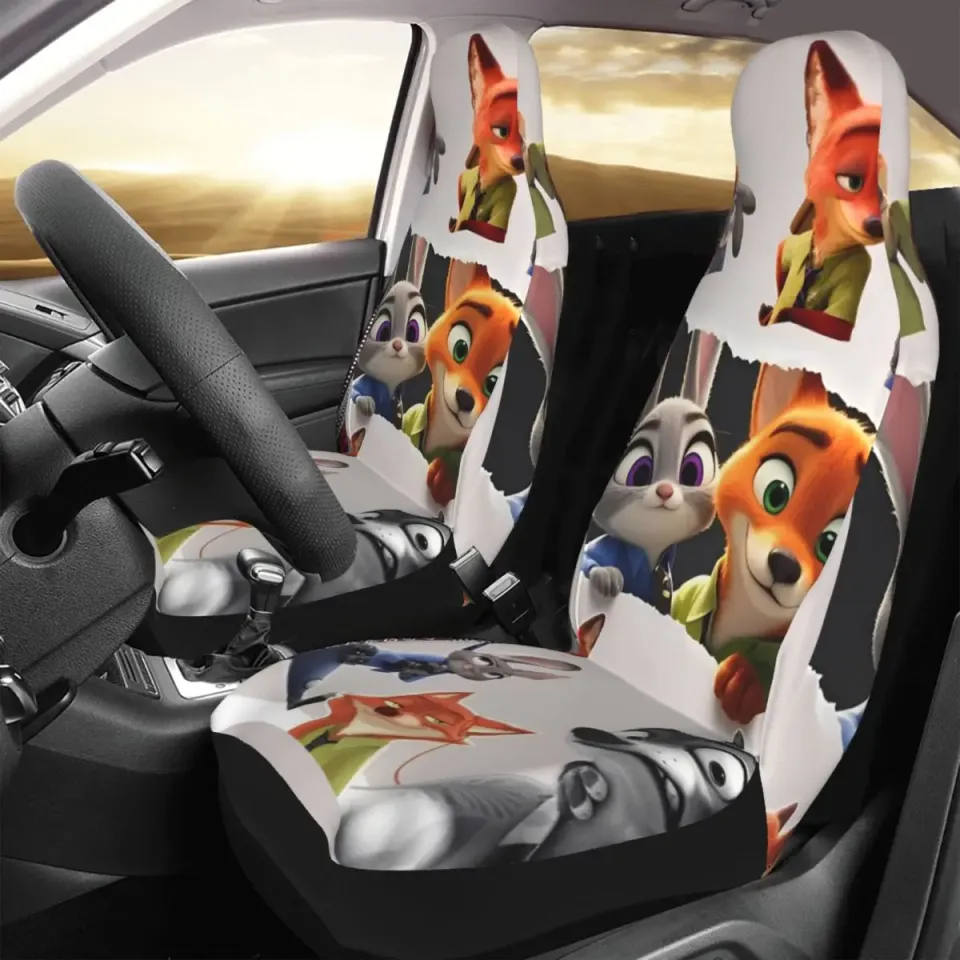 Zootopia 2 Car Seat Covers Set