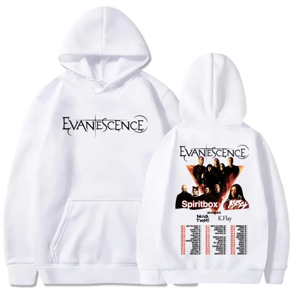 Rock Band EVANESCENCE Tour 2026 Hoodies