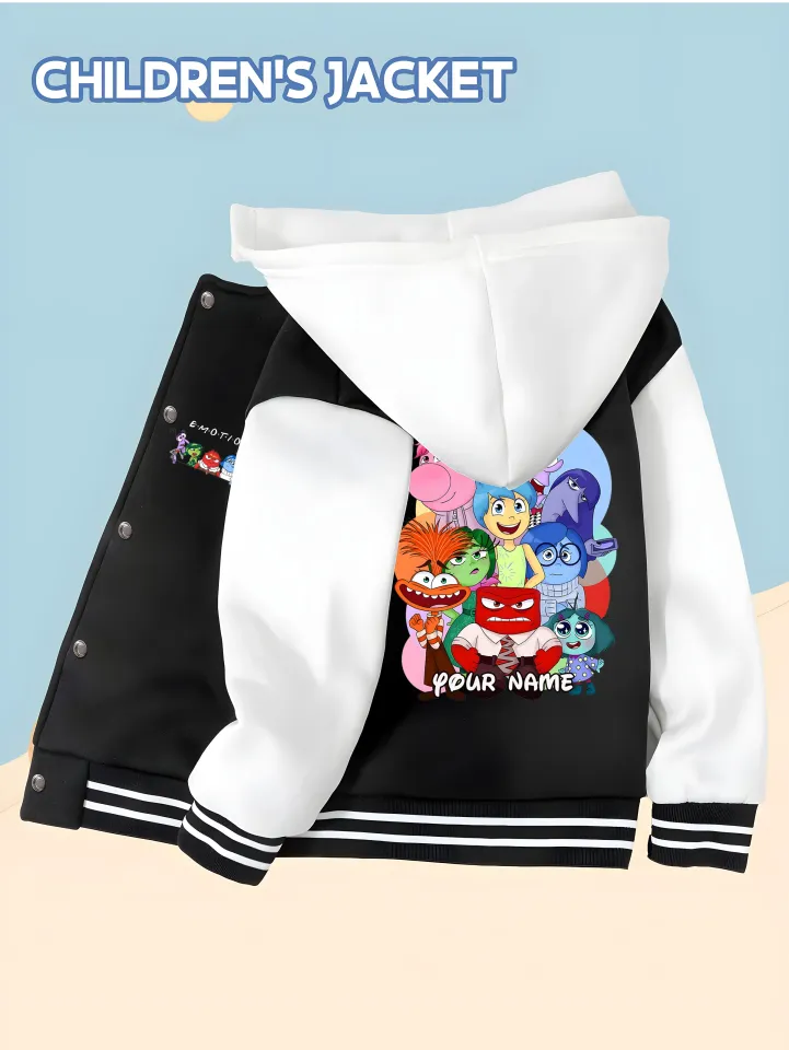 Disney Inside Out Baseball Hooded Jacket