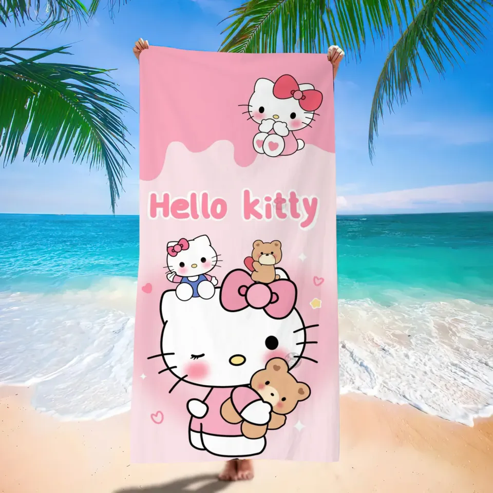 Sanrio Hello Kitty Beach Towel