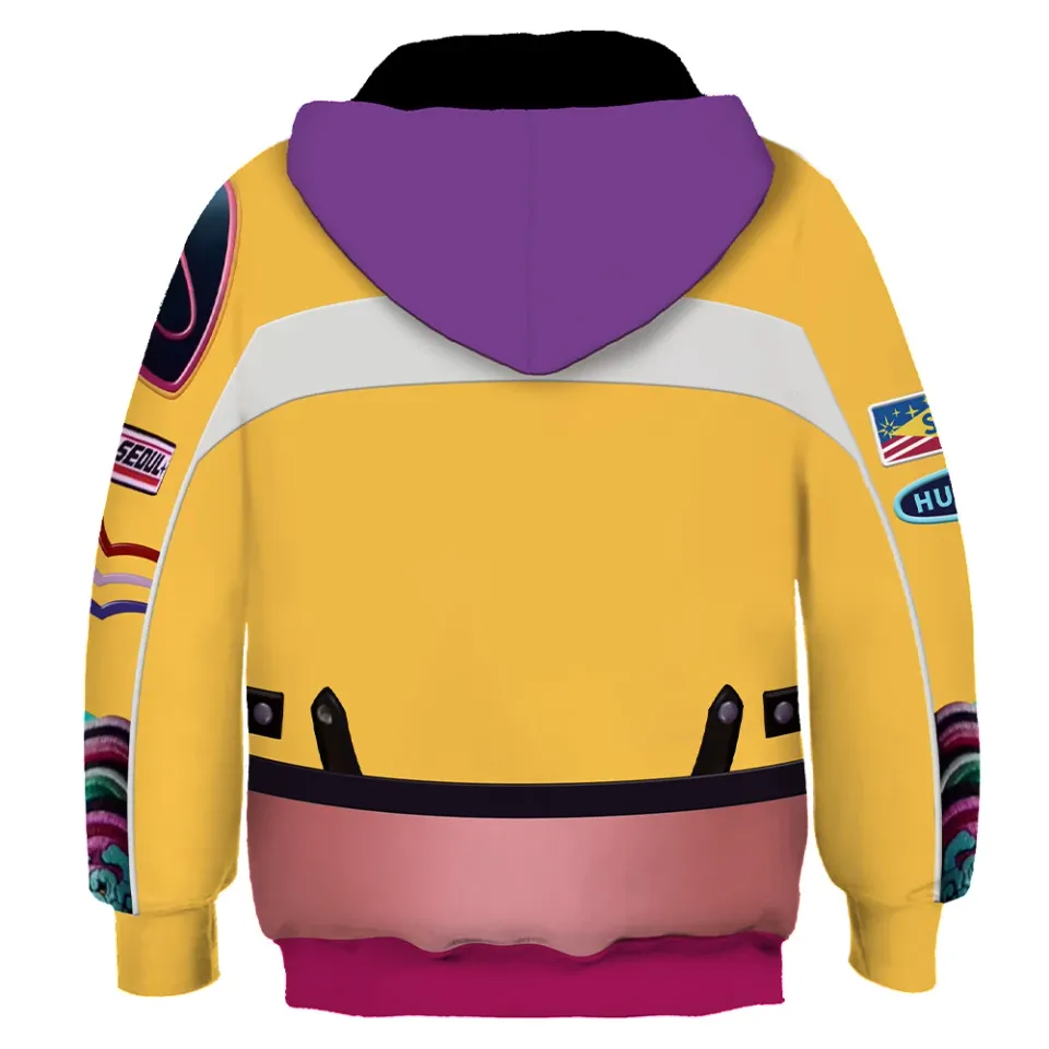 KPOP Demon Hunters Huntrix Rumi Cosplay Costume 3D Printed