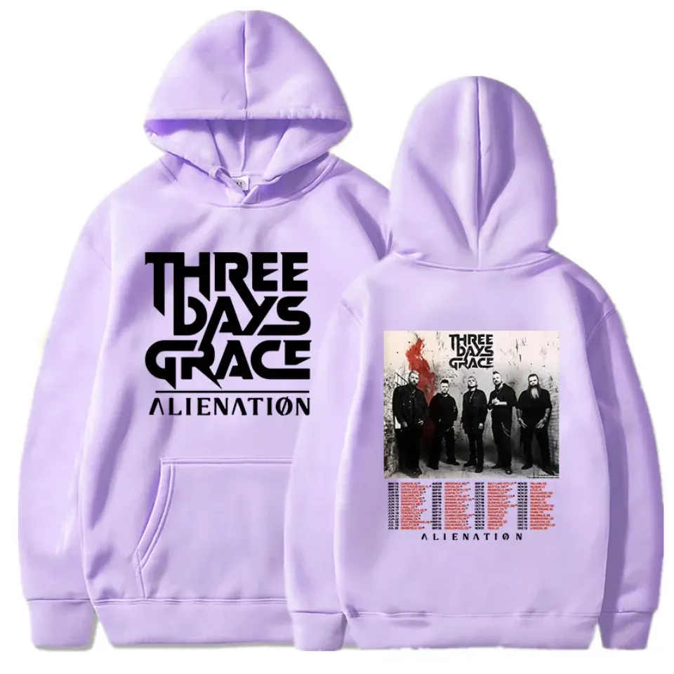 THREE DAYS GRACE ALIENATION Tour 2025 Hoodies