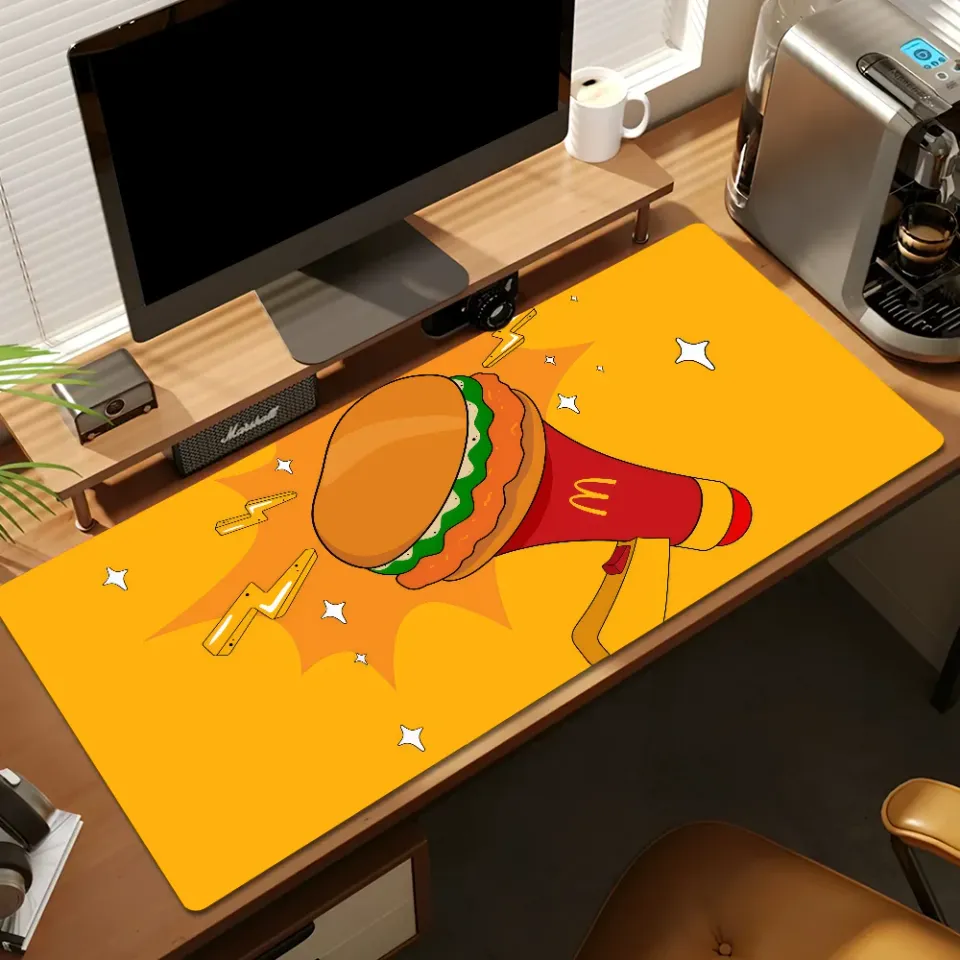 M-McDonalds Large Desk Mat Keyboard Corporation PC Non-slip