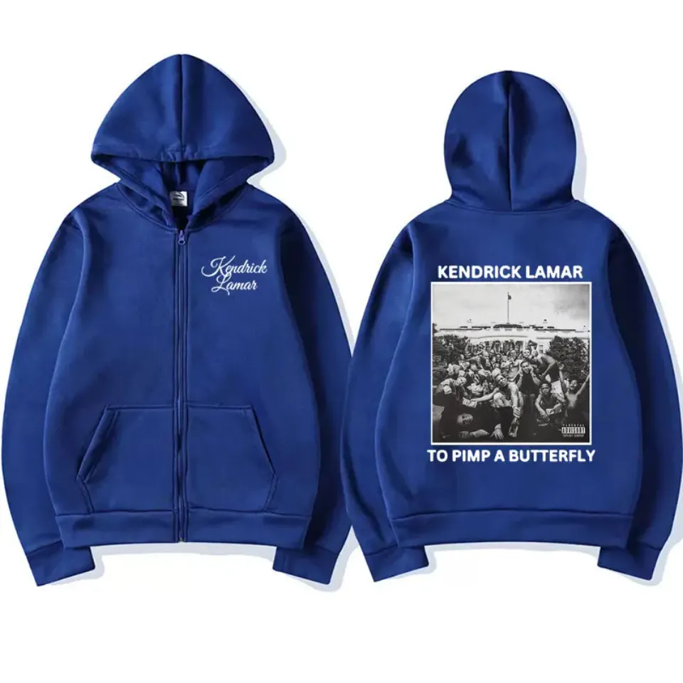 Kendrick Lamar Double Sided Zip Hoodie