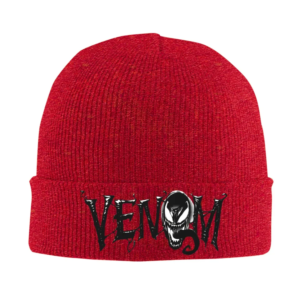 Spider-Man Knit Beanie Hat Unisex Winter Printed Soft Outdoor Cap